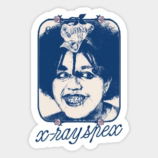 X-Ray Spex † Original Post Punk Design Sticker